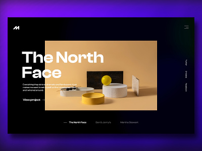 The NorthFace Animation design practice ui ui ux