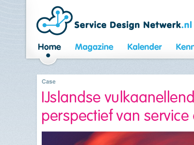 Service Design Netwerk design visual web