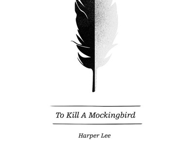 To Kill a Mockingbird book cover illustration