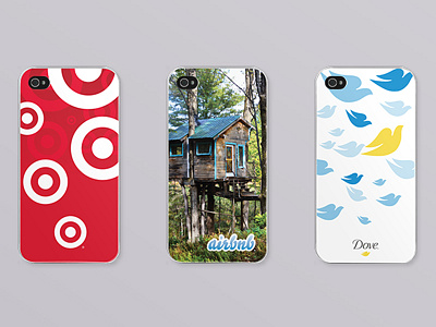 Custom iPhone Case Design airbnb branding custom design dove iphone case design kenu target