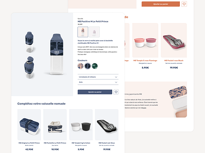Web design - E-commerce website bottle e commerce product product page shop testimonial