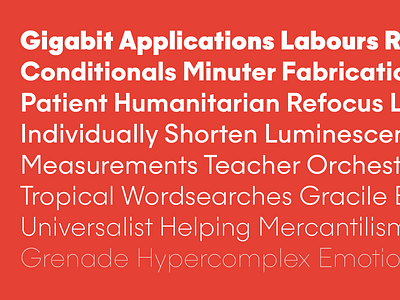 Majorant, new font release! barcelona black design emtype font free free trials geometric new new font new release red sans type typography