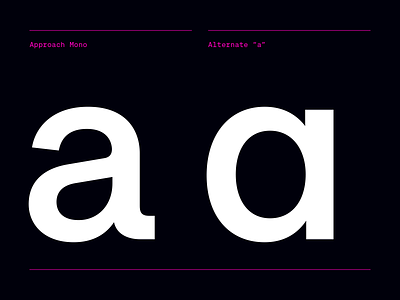 Alternate "a" barcelona black design emtype font free free trials monospace monospaced new font new release pink sans type typography