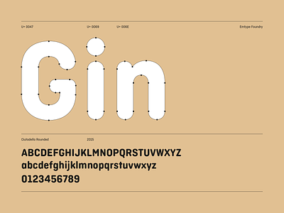 Ciutadella Rounded — 2015. archive branding design emtype font free trials geometric logo type typography