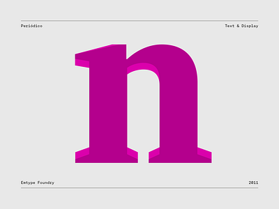 Periódico — 2011 archive design emtype font newspaper type typography