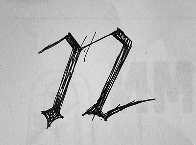 Quick-sketch bari illustration quicksketch type typography typography art typography design