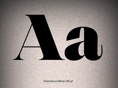 Chiaroscura aftereffects animation branding design font free trials logo new font type typography