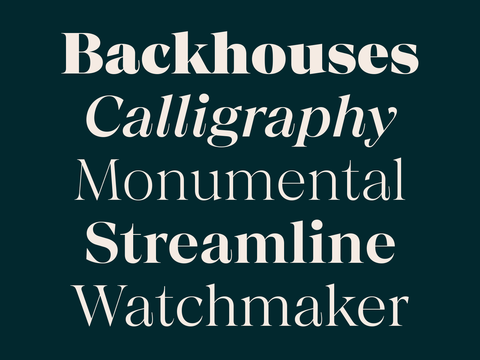 Chiaroscura, new font! by Emtype Foundry on Dribbble