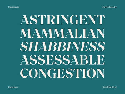 Chiaroscura SemiBold font free trials new font type typography