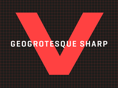 Geogrotesque Sharp barcelona design emtype font logo sans type typography ui variable font