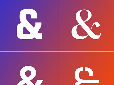 & ampersand barcelona design emtype font logo red type typography ui