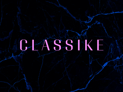 Classike, new font release!