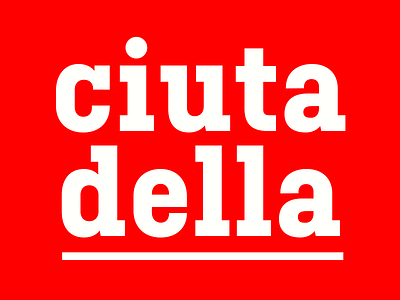 Ciutadella Slab, new font release! barcelona branding clean editorial emtypefoundry font magazine newfont red rgb slab web