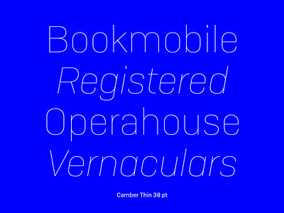 Camber font family archive barcelona camber emtype font type typography