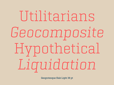 Geogrotesque Slab font family archive font geogrotesque slab typography