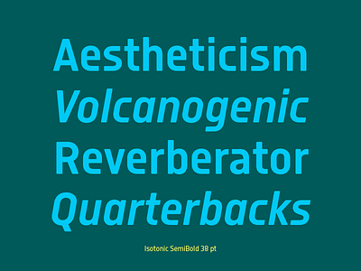 Isotonic font family archive font isotonic typography