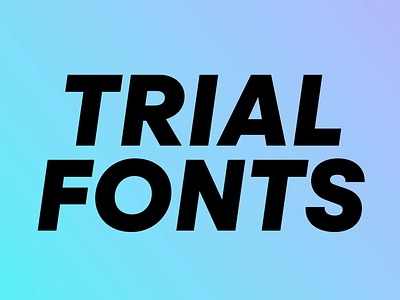 Free font trials available! barcelona design emtype font new test trials type typography