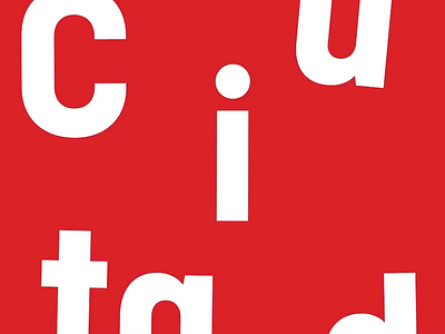 Ciutadella aftereffects animation archive design font geometric sans type typography