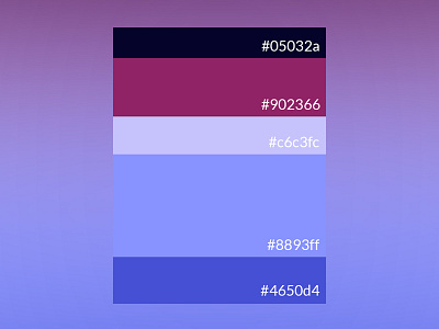 Palette 4 branding colors of 2018 colour palette colourlovers illustration