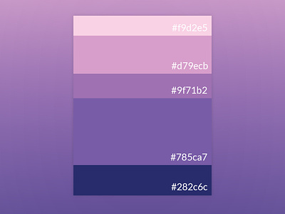 Purple 3 4 color color inspiration colors of 2019 colour palette colourlovers design illustration