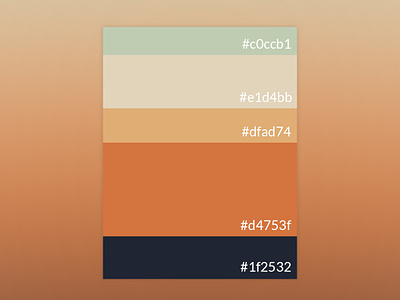 Orange 3 4 color inspiration colors of 2019 colour palette design illustration orange