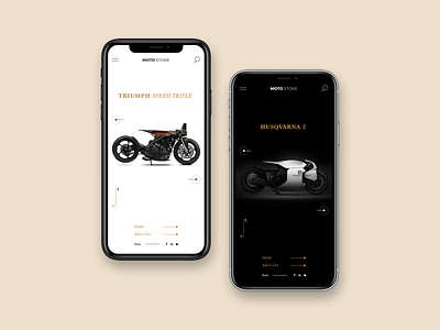 MOTO STORE concept (black)