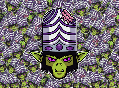 Mojo Jojo Vector cnfanart design fanart illustration mascot mascot character mascot logo vector