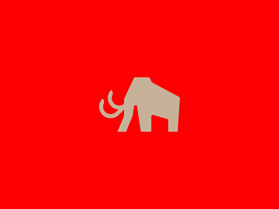 Mammoth 2 branding identity logo mammoth mastadon prehistoric
