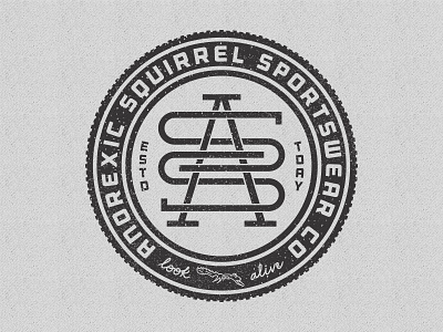Anorexic Squirrel Sportswear anorexic squirrel ass seal squirrel taxidermy