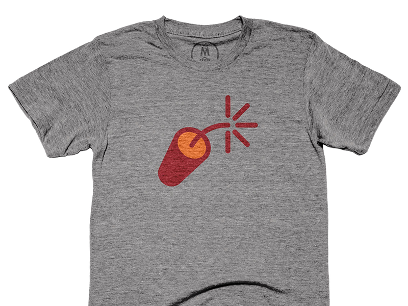 Firecracker Shirt by Nate Perry on Dribbble