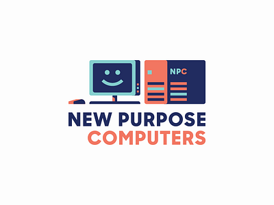 New Purpose Computers computer computers desktop monitor mouse smile technology