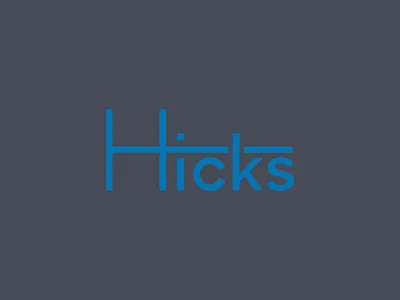 Hicks Financial Partners - V2 branding finance financial h hicks lettering logo