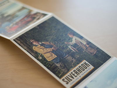 Randal Ford postcard accordion design neenah postcard randal ford
