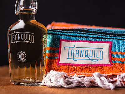 Tranquilo: Holiday Gift brand holiday packaging tequila