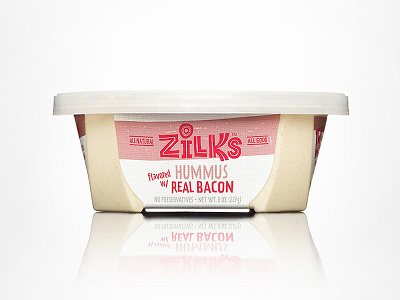 Zilks Hummus Packaging