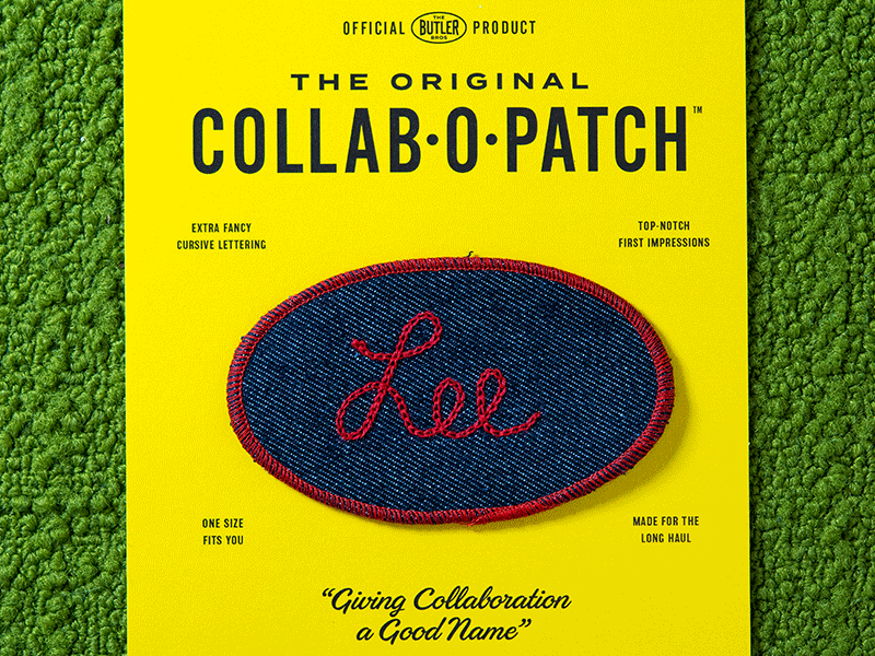 The Original Collab-o-Patch™ austin holiday gift lettering patches product