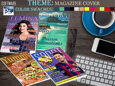 Magazine Cover design graphic design magazine cover