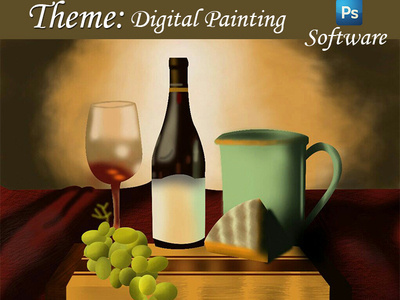 Digital Painting design digital painting graphic design