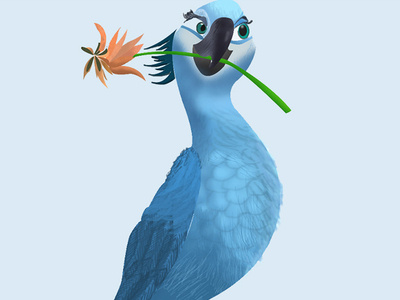 Digital Painting animal character design digital art graphic design