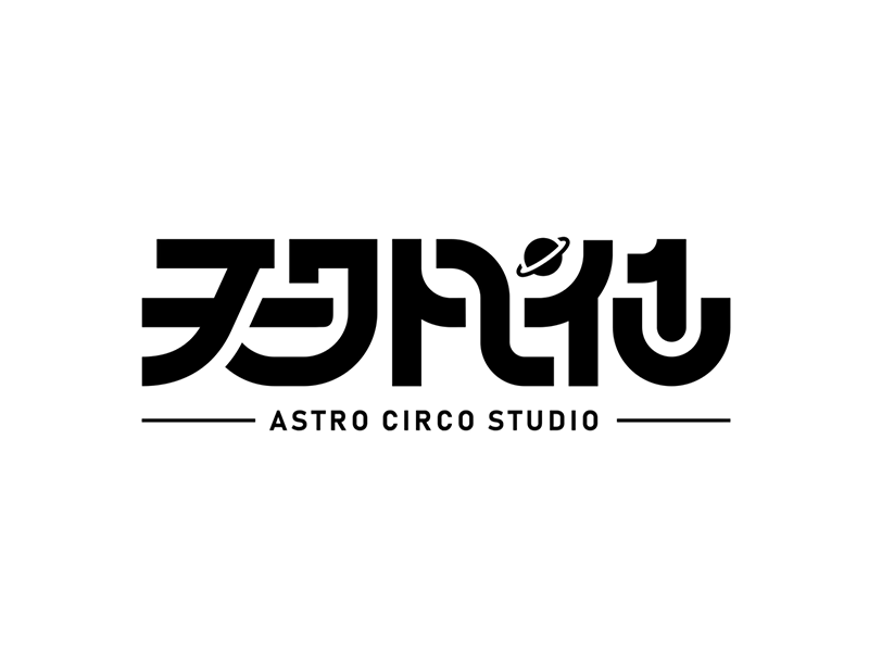 Astro Circo Logo Animation animation branding design logo vector