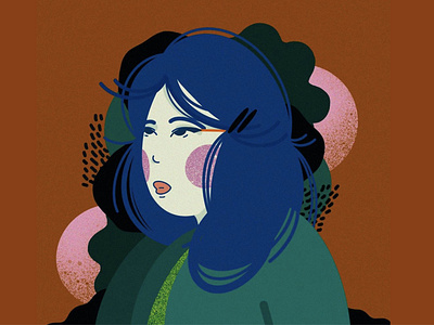 SHIMAMOTO design existential flat illustration illustrator procreate