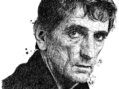 Harry Dean Stanton Sticker