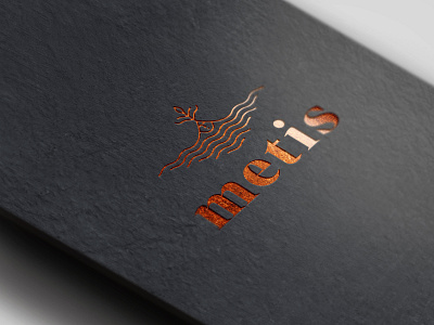 Metis Branding branding design foil guatemala logo logo design mexico print stamp