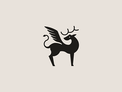 Mythical Creature beast branding creature design icon identity logo magical mark mythical wing