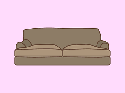 Sofa brown oakfords pastel sofa