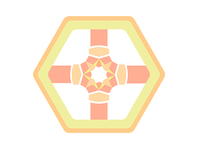 Pipes and Shapes hectagon hexagon neon octagon pantone pastel pipes shapes star vector warm