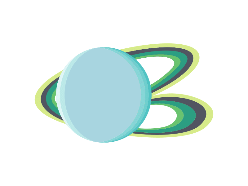 My 2015/16 Logo/Monogram initials logo logomark monogram name planet rings saturn solar space vector