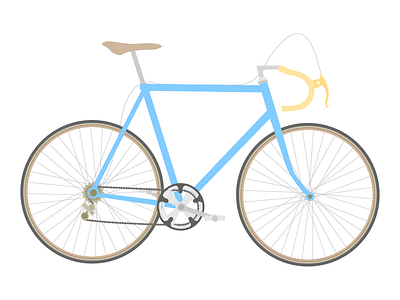 Bicycle bicycle bike graphic pastel racing road vector