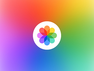 MacOS - Photos app app apple dock flower icon macos macos icon photos product design ui ux