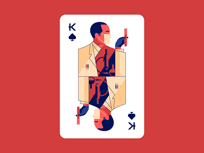 playing cards designs king